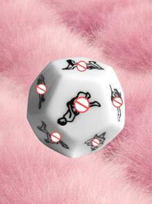 Jouets Couleur Aléatoire 12 Porno Dé Adulte Sexe Dé Amoureux Flirt Love posture guide Romantique Lumineux Love Porno Dé Fête Cadeau