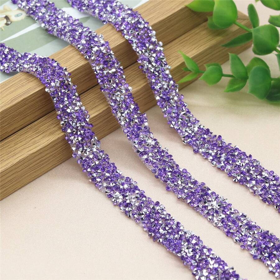 Tá dược trang trí may mặc - Màu tím - Xem 1