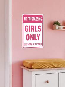 1pc Personalized Sign Board English Quote Removable Wall StickerFor Unique Room Decor,Best Gifts For Friends,Stickers,Wall Decal, Vinyl Decal For Home Decorations,Spring Decoration Items Refresh Your Home,Rama Decoration Stickers Birthday Graduation