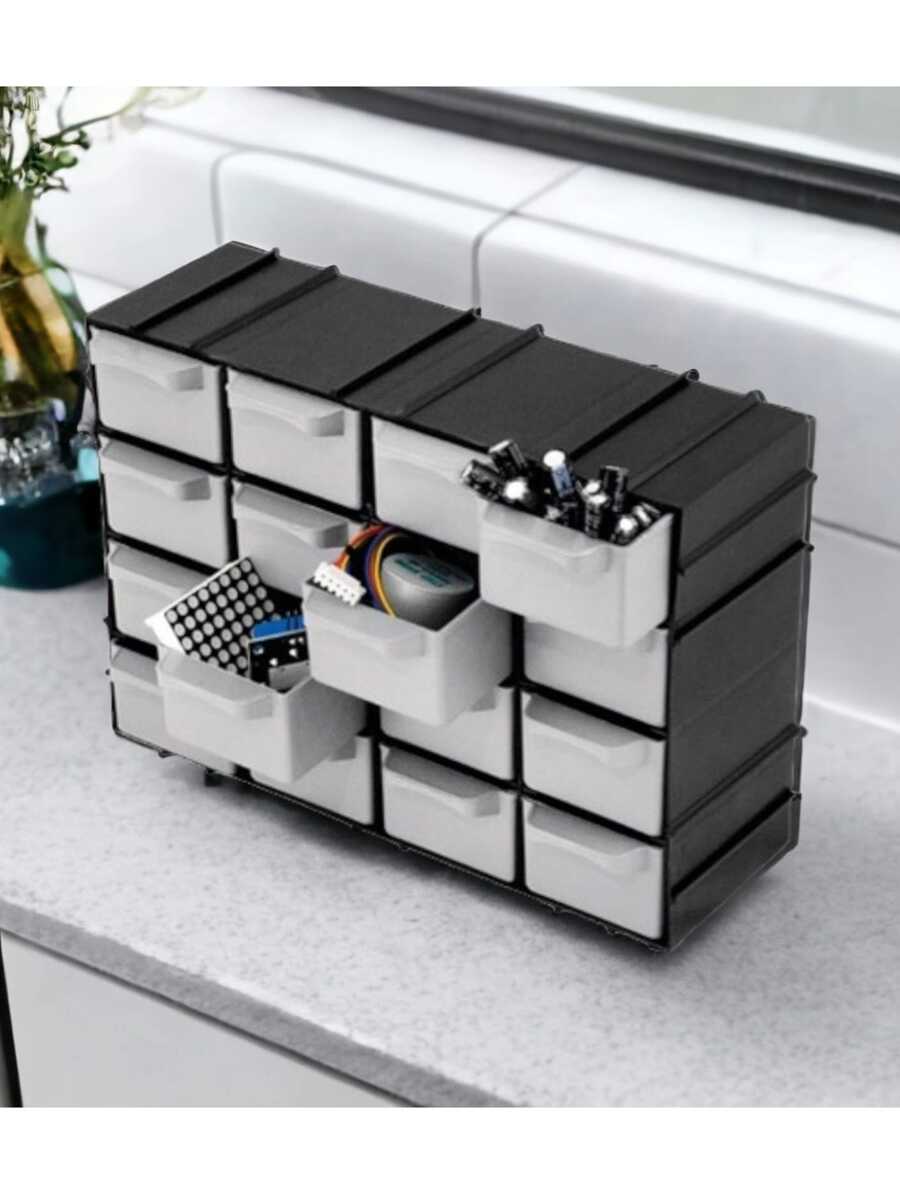 Storage Boxes & Bins - 黑色 - 查看 1