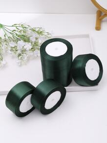5 rollos de cinta de satén para manualidades de flores de rosa DIY, decoraciones para pasteles, regalos, bodas, fiestas, San Valentín, lazos, ceremonias de graduación, duchas nupciales, Pascua, Día de la Madre, cumpleaños, accesorios para el cabello, rosas hechas a mano