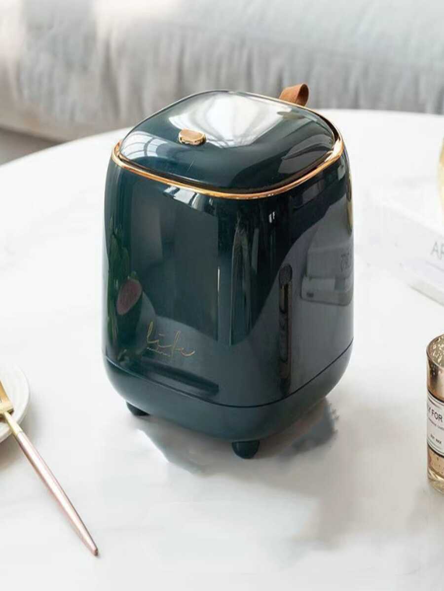 1pc Mini Desk Trash Can