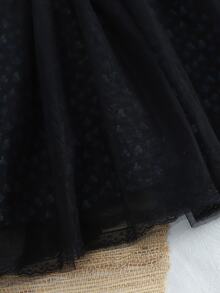 Vestidos de otoño-invierno para niña - Negro - Ver 5