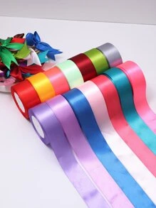 5 rollos de cinta de satén para manualidades de flores de rosa DIY, decoraciones para pasteles, regalos, bodas, fiestas, San Valentín, lazos, ceremonias de graduación, duchas nupciales, Pascua, Día de la Madre, cumpleaños, accesorios para el cabello, rosas hechas a mano