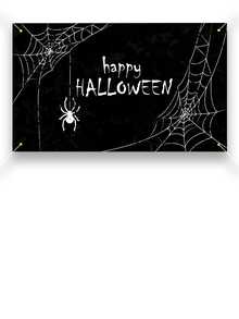 1pc Halloween Banner - Multicolor - View 2