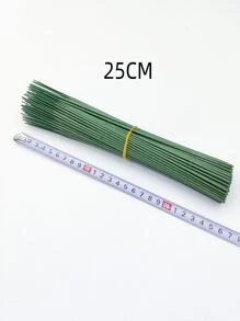 20pcs Artificial Flower Stems, Diy Material For Silk Screen Rose & Paper Flower Stems, Valentine Day, Gift Gifts Birthday Graduation,Fake Plants