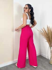 Women Pants - Màu Hồng Tươi - Xem 3