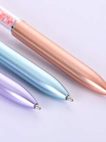 1 Pieza Bolígrafo De Punta De Diamante Decorado - Multicolor - Ver 4