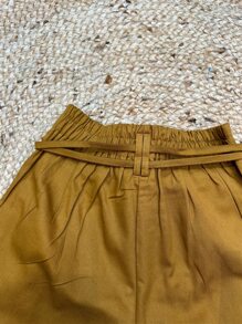 Women Jeans - 卡其色 - 查看 4