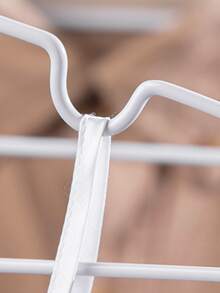 10入組家用防滑衣架,適用於成人衣服曬、掛和收納,節省空間