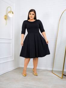 Women Dresses - 黑色 - 查看 1