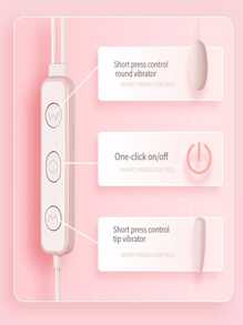 Pointed round bouncing egg vibrator clitoris massager, one piece, soft rubber /ABS, USB, strong earthquake adjustment, portable and fun, dustproof , double-cool explosion, ten-frequency mode, satisfying desire, passionate strong earthquake, and dual-purpose in body. Waterproof life, fast charging, strong battery life, easy storage, vibrator clitoris massager, can be used on trains and planes, suitable for home or travel.
