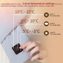 1pc Usb Powered Heated Neck Warmer Without The Mobile Power, Suitable For Winter, Christmas, Gifts - White - View 4