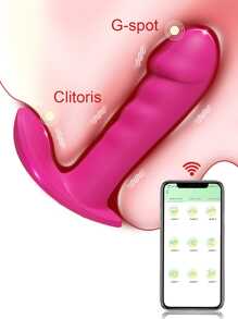 Vibrador consolador de estimulación del clítoris del punto G, vibrador de bragas con Control remoto de aplicación femenina, Juguetes sexuales para mujeres