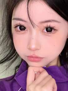 1對黑色眼瞳,半年使用,使你顯得年輕,直徑14.2mm