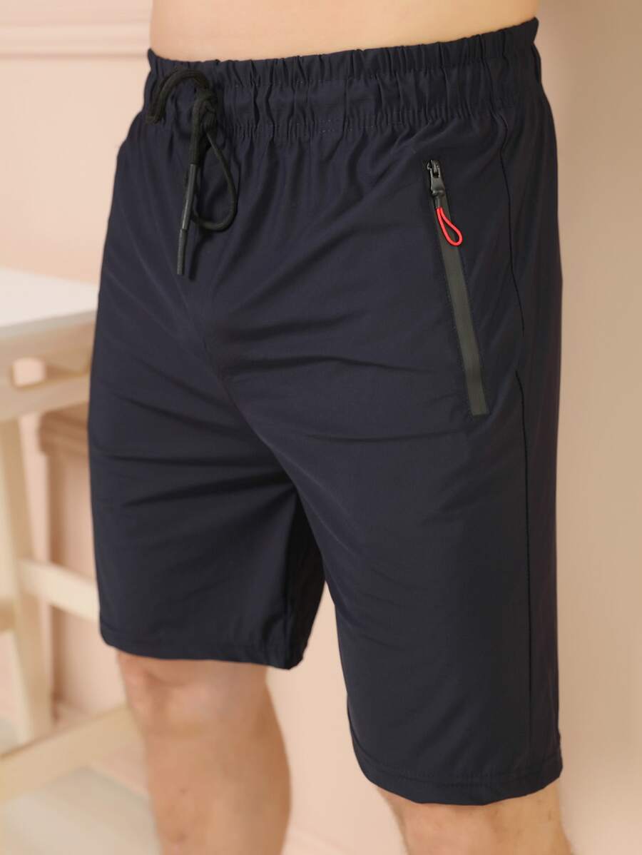 Men Shorts - Màu xanh hải quân - Xem 1