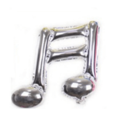 雙八分音符裝飾氣球