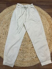 Women Jeans - 白色 - 查看 3