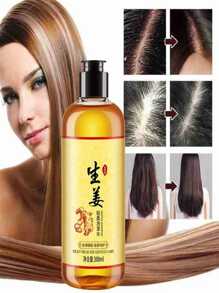 12 Ginger Shampoo Restores Repair Anti Hair Loss Growth - 黃色 - 查看 3