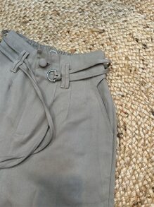 Women Jeans - 米色 - 查看 3
