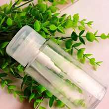 Professional Push Down Liquid Pump Dispenser Bottle - Perfect For Nail Polish & Makeup Remover! - Clear - View 4