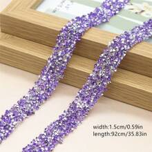 Tá dược trang trí may mặc - Màu tím - Xem 3