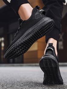 Mới Mùa hè Bộ sưu tập 2023 Lưới thoáng khí Nhẹ Giải trí  chạy Giày thể thao - màu đen - Xem 5