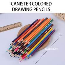12pcs/set Color Pencil, Cartoon Tube Pack, Drawing Pencil - Multicolor - View 9