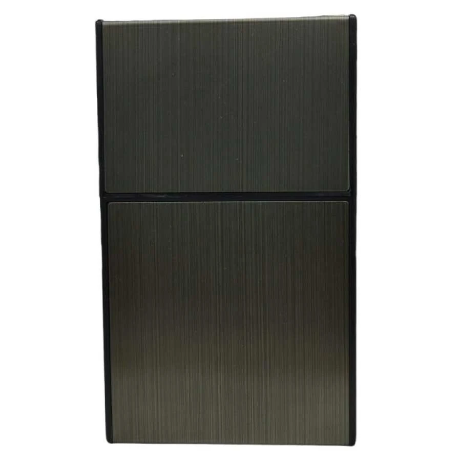 CIGARETTE BOX WITH USB LIGHTER - Black - View 1
