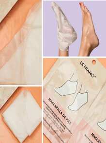 Mask For Dry Feet Moisturizing Gentle Repairs - White - View 1
