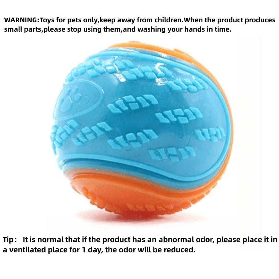 Biteresistant Pet Dog Toy Rubber Ball Beefflavored Elastic Ball To