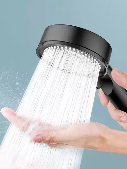 1pc 5-Mode Pressure Boosting Showerhead Bathroom Bathroom Accessories Bathroom Tools