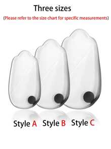 Magnetic Heel Cups - Unisex Soft GEL Half Shoe Insoles - Comfortable Foot Pad For All Shoes