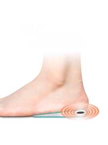 Magnetic Heel Cups - Unisex Soft GEL Half Shoe Insoles - Comfortable Foot Pad For All Shoes