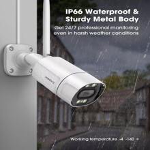 Homeviz Ob10 2k Waterproof 3mp Wifi Security Camera - Voir 2