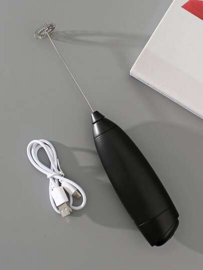 AOYI Mini Espumador De Café Y Leche Portátil, Batidor De Huevos Con Cable De Carga, Recargable, 1 Ud.