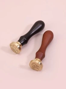 1pc Plant Pattern Wax Seal Stamp - Multicolor - View 5