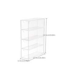 1pc Clear Glasses Storage Box, Simple Clear Plastic Sunglasses Storage Box For Household - Clear - View 5