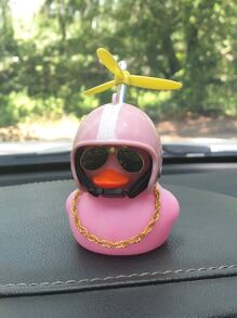 1 יחידות קישוט לרכב PVC עיצוב ברווז, ברווז גומי - ריבוי צבעים - ראה 3