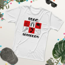 Playera Team Infierno Crew Casa Famosos Wendy - Blanco - Ver 1