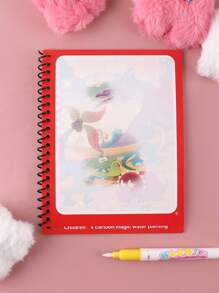 1入組卡通書和1入組刷 - 彩色 - 查看 2