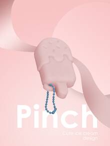 3pcs/set Stress Relief Ice Cream Squishy Toys - Multicolor - View 5