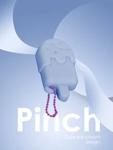 3pcs/set Stress Relief Ice Cream Squishy Toys - Multicolor - View 6