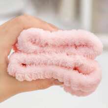 Pink 2 Pcs Spa Face Washing Wristbands, Wrist Washband Microfiber Wristbands for Washing Face, Absorbent Wristbands Wrist Sweatband for Women Girls Child, Prevent Liquid from Spilling Down Your Arms