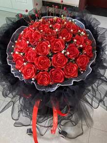 5 rollos de cinta de satén, materiales para hacer flores de rosa DIY, cinta decorativa para pasteles, envoltorios de regalo, bodas, fiestas, Día de San Valentín, graduación, Día de la Madre, cumpleaños, suministros para bodas, regalos para damas de honor, recuerdos de fiesta, regreso a clases, Día del Trabajo, Día de la Independencia, rosas hechas a mano, Día de San Valentín, Año Nuevo - Lila Púrpura - Ver 10