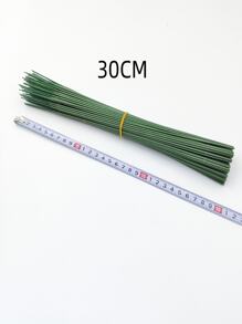 20pcs Artificial Flower Stems, Diy Material For Silk Screen Rose & Paper Flower Stems, Valentine Day, Gift Gifts Birthday Graduation,Fake Plants