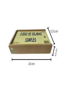 Kit de 3 cajas Abecedario (Abc) x asociación, silabario simple y compuesto Juego infantil Didáctico para aprender a leer - Azul - Ver 10