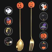 Halloween Cutlery Set, Including 6pcs - Halloween tableware 6pcs/set - View 4
