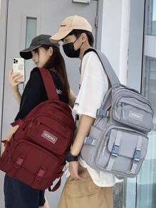 Women Functional Backpacks - Màu Đỏ Sâu - Xem 1