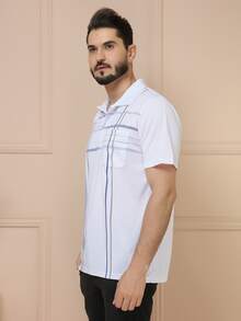 Men Polo Shirts - trắng - Xem 2